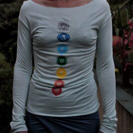 Remera mangas largas. 7 Chakras