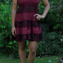 Vestido Corto Tejido